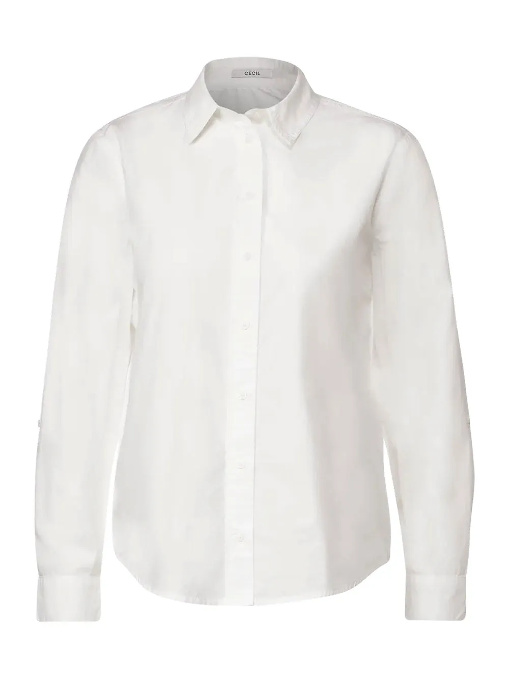 Blusa Donna in cotone Bianco