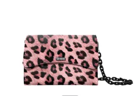 Borsa save my bag bella mini in lycra leopardata 2180N