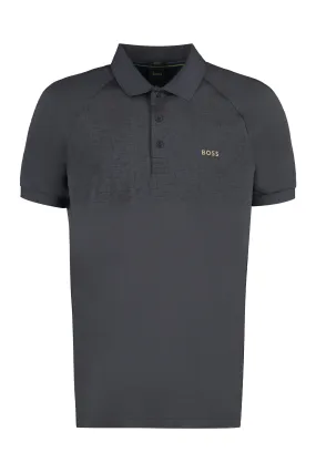 BOSS Polo in jersey tecnico