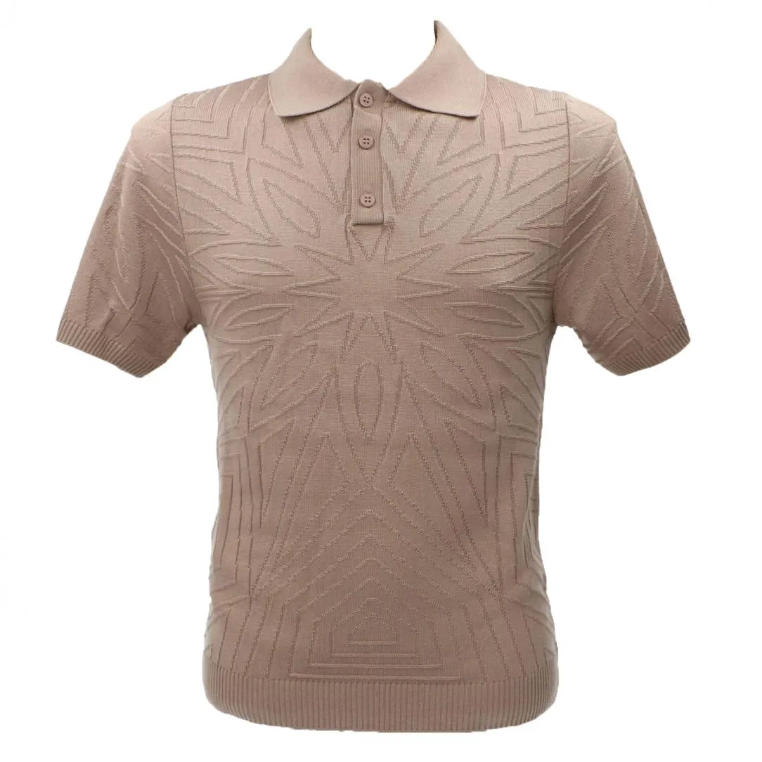 MAGLIA MOD POLO STRUTTURATA Beige