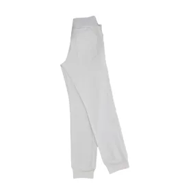 Pantalone Jogger Bianco Bimba