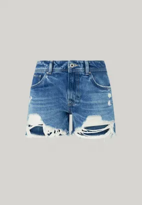 Shorts di jeans