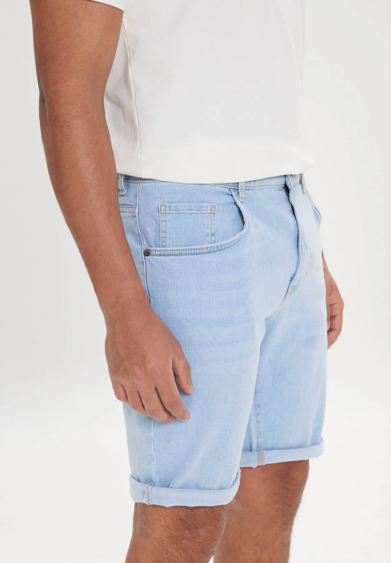 SLIM FIT  - Shorts di jeans